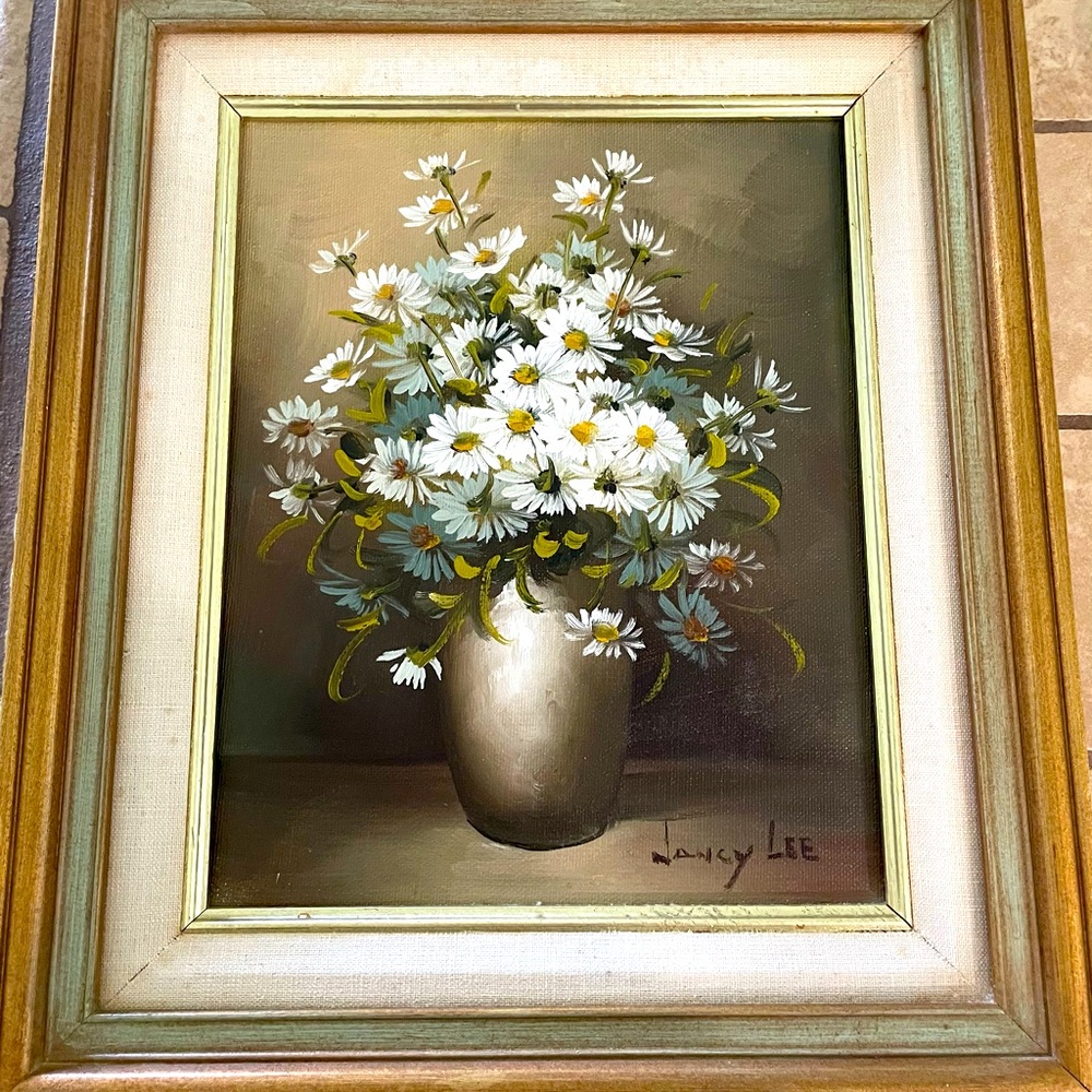 Vintage Nancy Lee Oil Painting